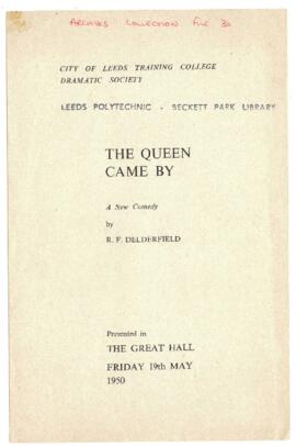 The Queen came by, 19 May 1950.