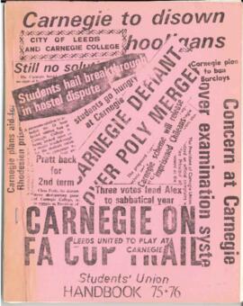 Student Union Handbook 1975/6