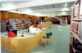 Learning Centre counter.