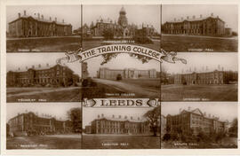 The Training College Leeds .Postcard.