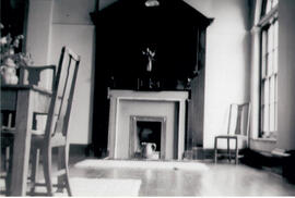 The entrance lobby to Macaulay Hall 1947