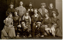 Cast of taming of the shrew. 1922