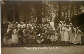 Away! You did deceive him. 1923