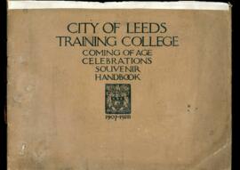 City of Leeds Training College Coming of Age Celebrations Souvenir