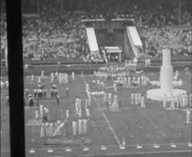 ‘David’ 1. Festival of Youth in beige box