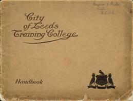 City of Leeds Training College Handbook