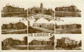 The Training College, Leeds. Postcard.