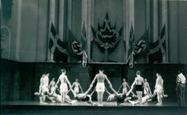 Carnegie and Loughborough team at rehearsal in Concert House Stockholm