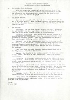 Teaching Practice notes