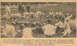 E. Major newspaper cutting